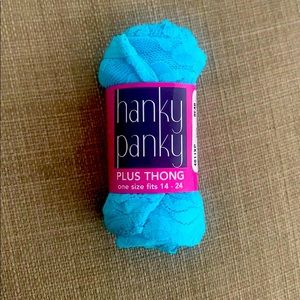 hanky panky plus size thong